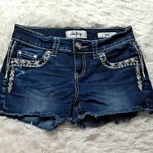 Gently Worn! Daytrip Virgo Denim Jean Short Sz 26